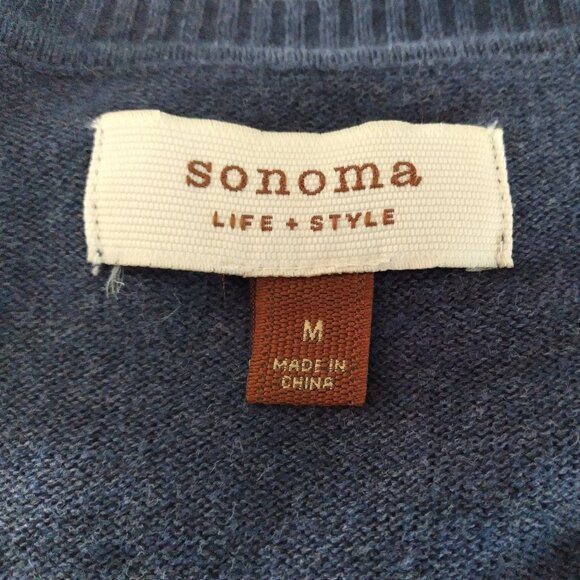 Elegant Classy Sweater, Sonoma Life + Style, Cotton, Size - M - Picture 3 of 5